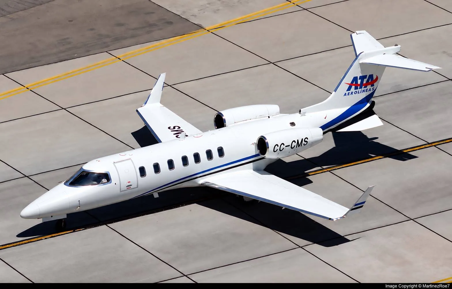 Aerolíneas ATA Learjet 40 for air ambulance transfers